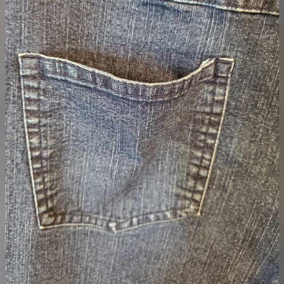 Ruby Rd Pull-On Ankle Length Jeans size 14 - Picture 3 of 5